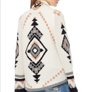 360 Cashmere Aztec Sweater